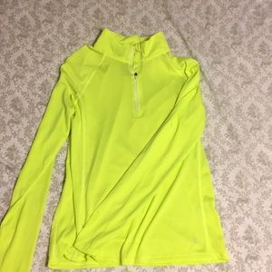 Neon Yellow Reflective Runner’s Pullover